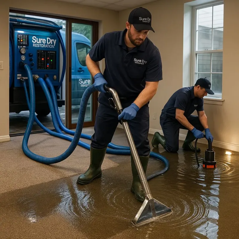 Water Extraction and Removal process in Monroeville, PA